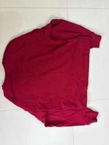 Maroon "California" Graphic T-Shirt