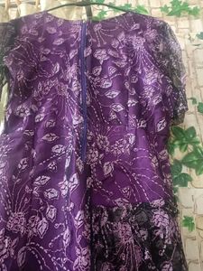 Elegant  Embroidered Gown
