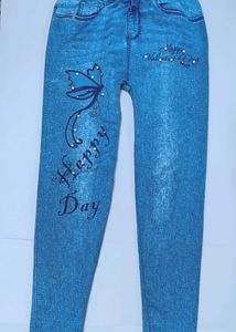Cute Butterfly Printed Pants 🦋