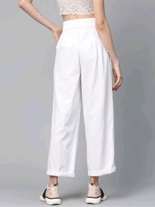 Relaxed Straight Fit Trousers