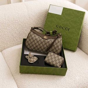 Gucci GG Marmont Shoulder Bag &amp; Card Holder Set