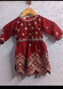 2 Adorable dresses..Mint Green n maroon Dresses