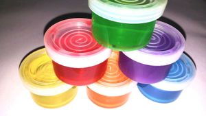 6 containers of Slime