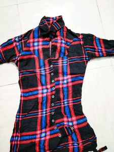 Women Checks Shirt