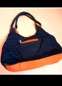 Jeans Fabric Handbag