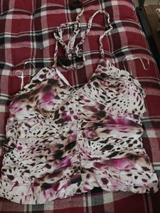 Stylish Ruched Halter Top
