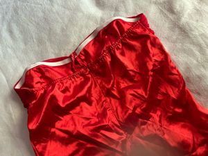 Stunning Red Strapless Gown