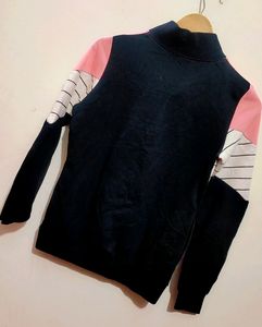 Black ⚫&amp; Pink 💕Sweatshirt For Baby Girl 1