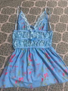Beautiful Floral Lace Trim Cami, Bust-34/32