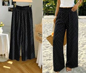 Stylish Polka Dot Palazzo Pants