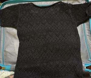 cute crochet knit top