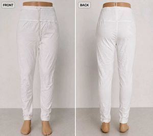 Off White Cotton Leggings Pant ⭐