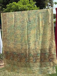 Beautiful Ethnic Dupatta with suit set dress mater