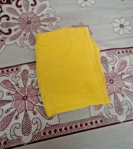Red Kurta with Yellow Embellishments