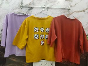 Cute Graphic Tees - Pack of 3