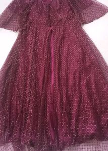 Sparkling/shiny Purple Gown