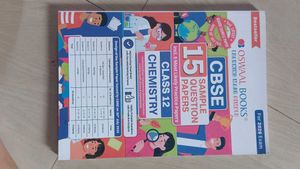 Oswaal Books CBSE Class 12 Sample Papers