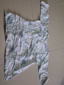 Light Blue Floral Pants