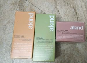 Ak Kindly Skincare Set - Serums &amp; Moisturizer