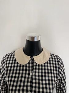 Black &amp; White Gingham Shirt