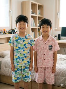 Combo (Ages 6-7 Years) – Colorful & Comfy set