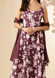 ANOUK Floral Print Kurta Set with Dupatta