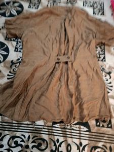 Stylish Brown Wrap top