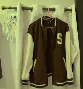 Varsity Jacket Brown Seattle H&amp;M