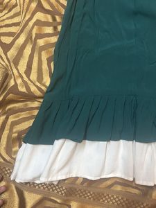 Emerald Green Layered Kurta