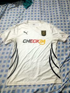 Puma White CHECK24 T-Shirt