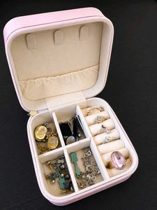 Pink Jewelry Organizer Box