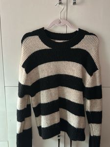Striped Knit Sweater