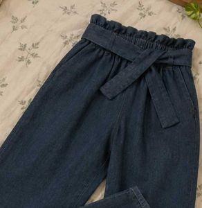 High-Waisted boyfriend fit pants