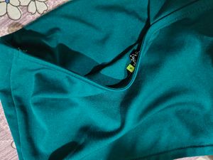 Teal Emerald Green top