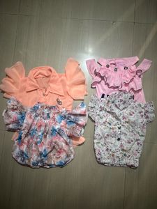 Donate Baby Girl Clothes - Set of 4