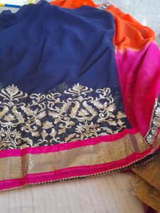 Saree New Half N Hal