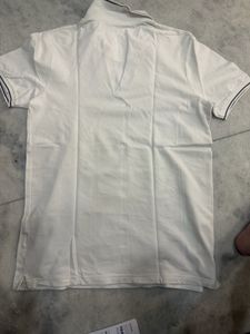 SNITCH Men's White Polo T-Shirt