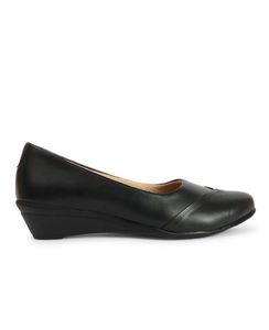 Black Wedge Heel Bellies