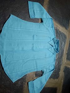 Striped Blue Shirt
