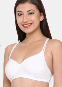 branded White Everyday Bra