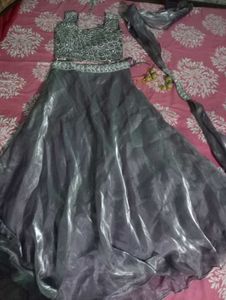 Elegant lilac Lehenga Choli Set