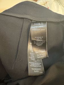 Black formal pants (Marks &amp; spencer)