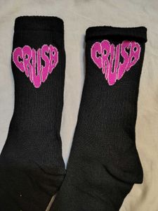 Y2K Vibes Checkered &amp; Heart Socks