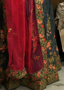 Mom's Zari Work Lehenga Choli