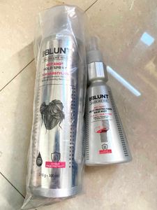 BBLUNT Hot Shot Hold Spray & Heat Protection Mist