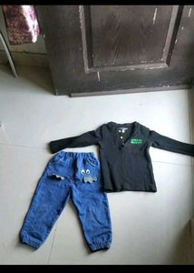 pantaloons top and hopscotch  pants ( upto 2 years