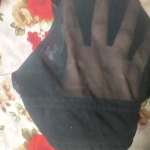 Flaired Black Salwar
