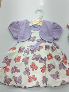 Adorable Butterfly Dress Set