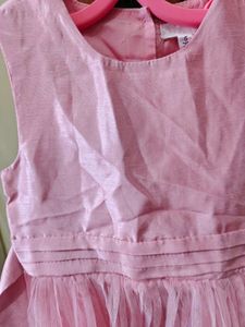 Girls Pink Party Dress