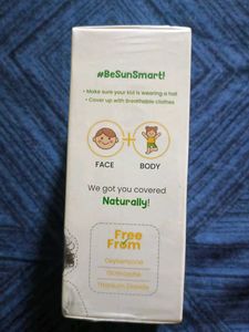 Kids Mineral Based Sunscreen